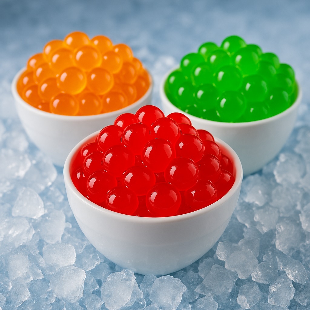 2 Potes Bubble Tea 280grs Top Popping Bolinhas Mix Gelatinosas Drink ...