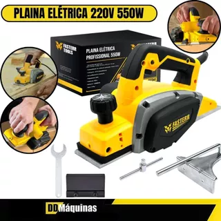 Plaina Elétrica Manual 550W 220V FST042 - Fasterr em Oferta na Shopee
