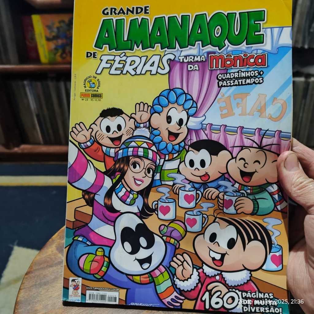 Turma da Mônica, Grande Almanaque de Férias nr 23. | Shopee Brasil