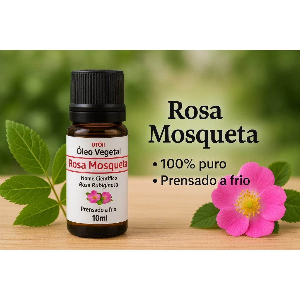 Óleo Vegetal de Rosa Mosqueta Rubiginosa 100% Puro | Shopee Brasil