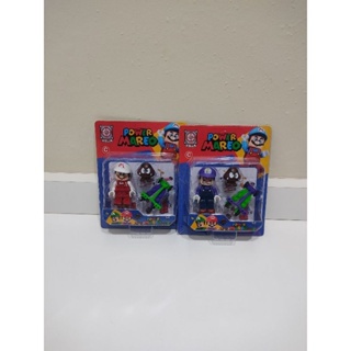 mini boneco lego super Mario baratinho com acessórios incluso em Oferta na Shopee