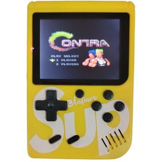Mini Video Game Portátil Sup C/ 400 jogos+1 Controle para 2 jogadores Console Bateria 6h Presente Perfeito para Crianças