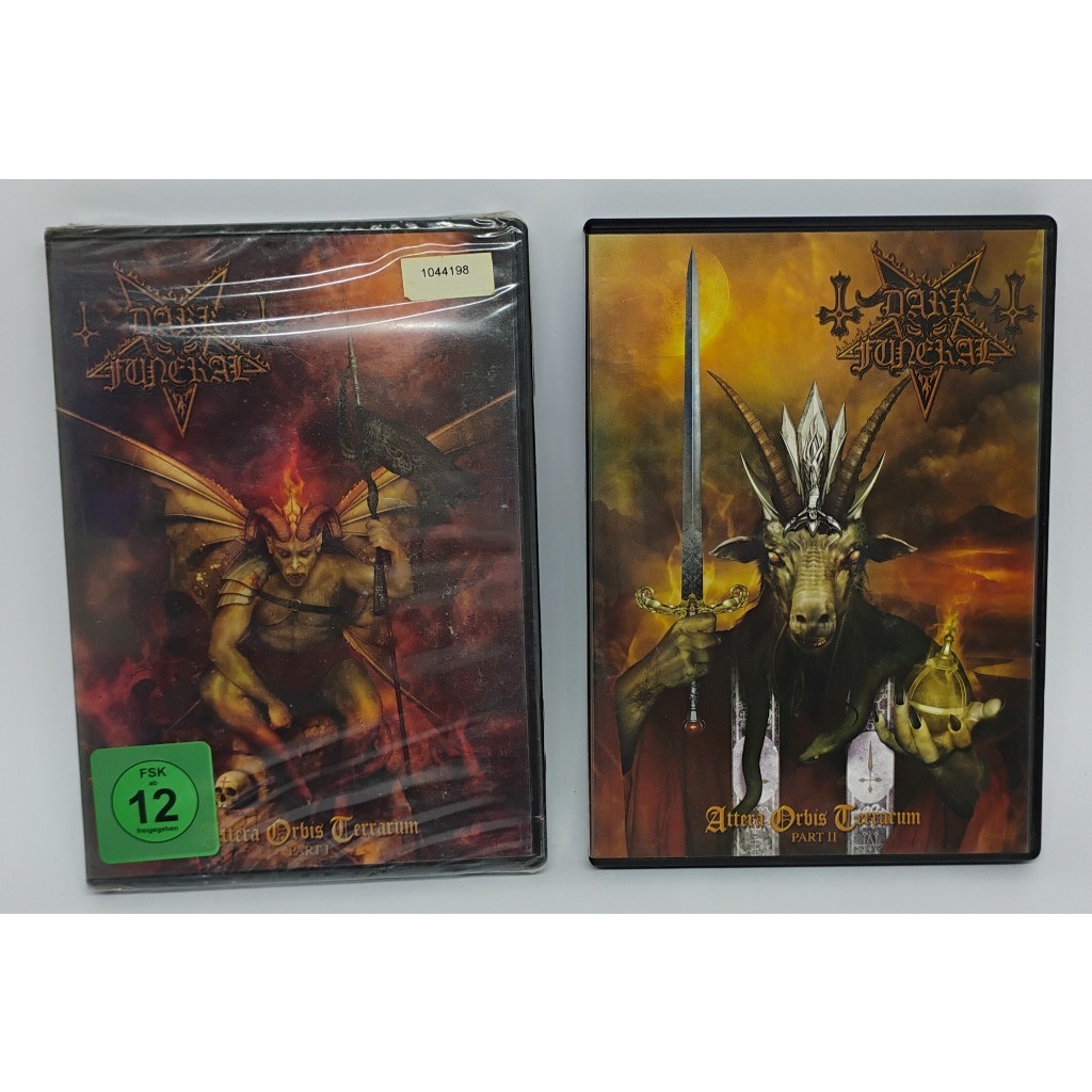 Lote 2 DVDs - Dark Funeral - Attera Orbis Terrarum Part 1 & 2 ...