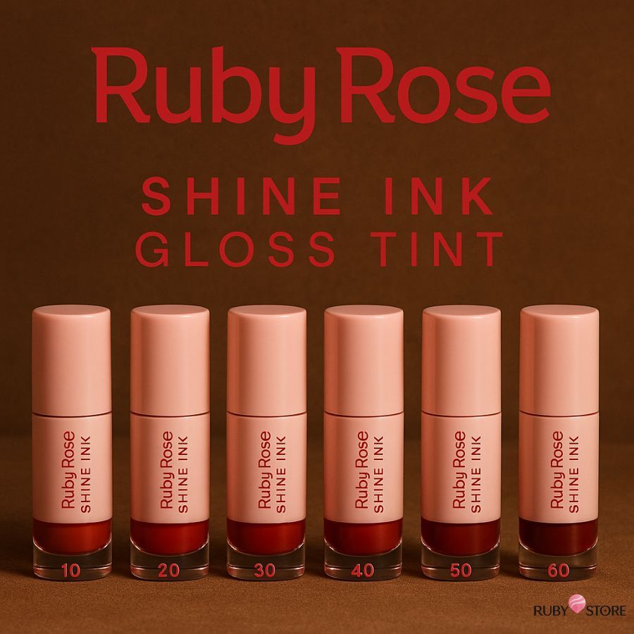 Gloss Tint Shine Ink Linha Rosa by Ruby Rose | Shopee Brasil