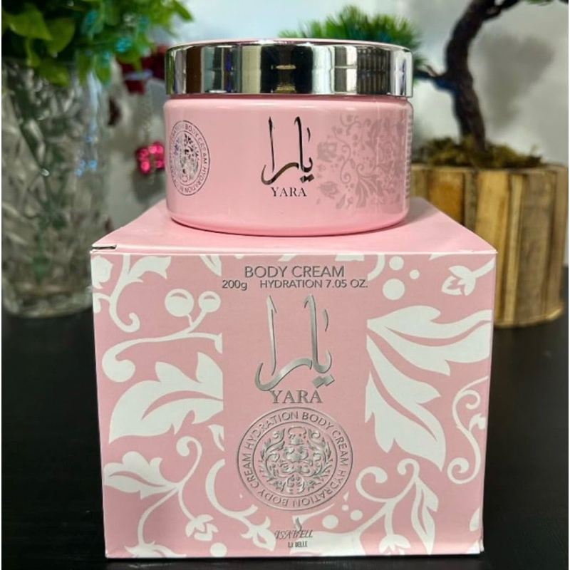 Creme Hidratante Yara Lattafa Pote 200g Feminino - Isabelle la