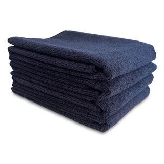 Kit 10 Panos Microfibra Premium Gigante - 72x50 - PRETOS - Multiuso Anti-risco Ultra Absorção Polimento Limpeza