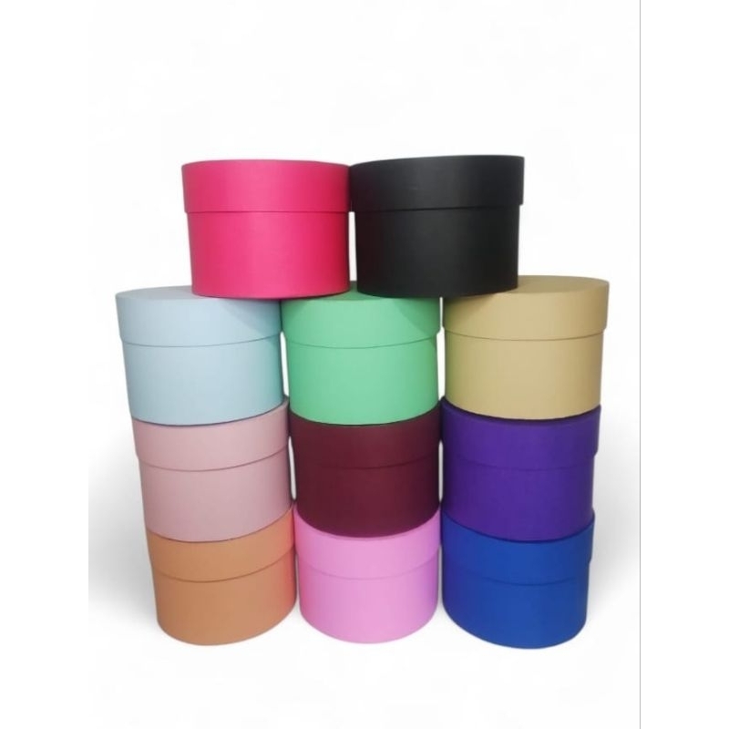 5 caixas Box Cartonadas redondas, Box de luxo 11x15 Cm, verifique a cor ...