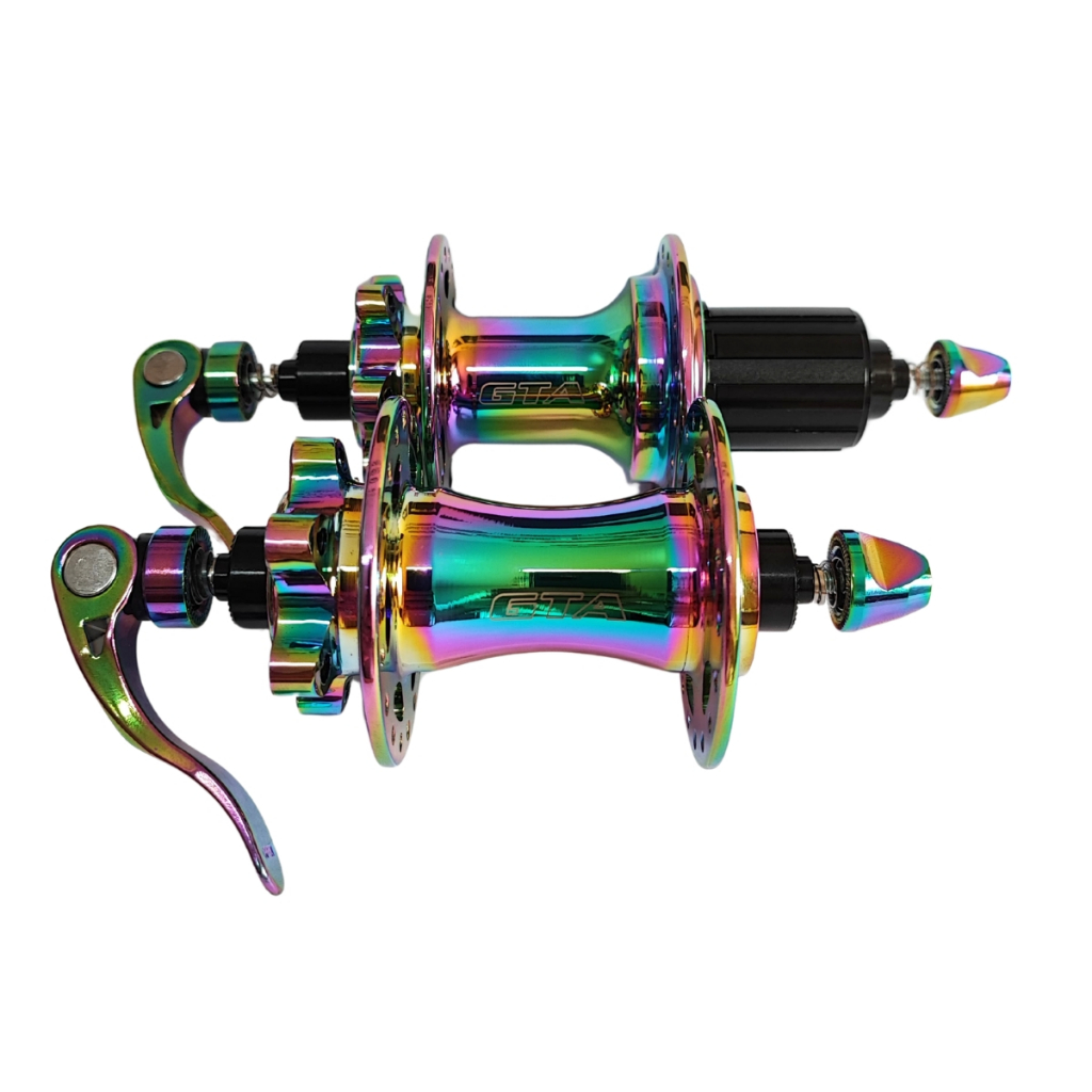 Par Cubo Barulhento Gta Rolamentado Cassete K7 Hg 36 Furos Rainbow