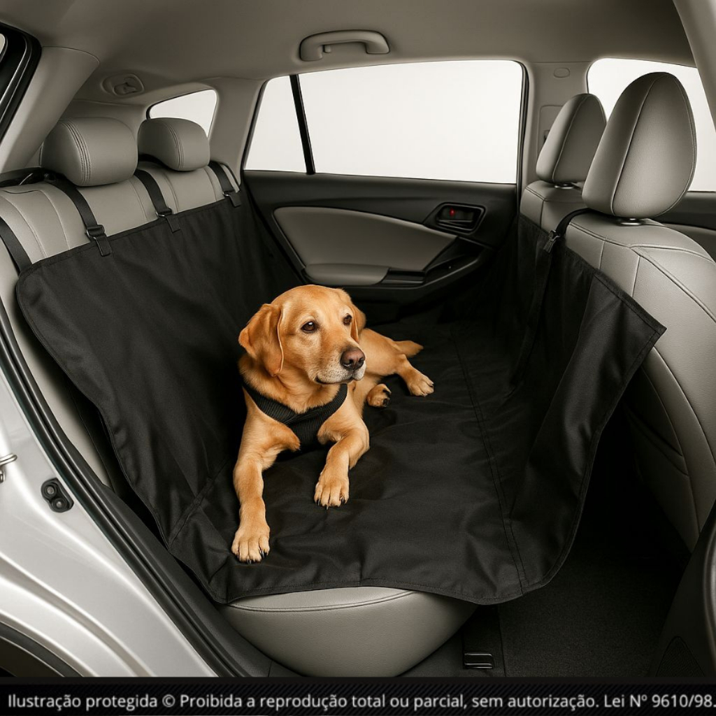 Capa Protetora para Transporte De Pets Couro Carro impermeável Para ...