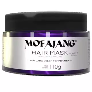 Mofajang Purple 110g: Cera de Coloração Temporária Faça Você Mesmo