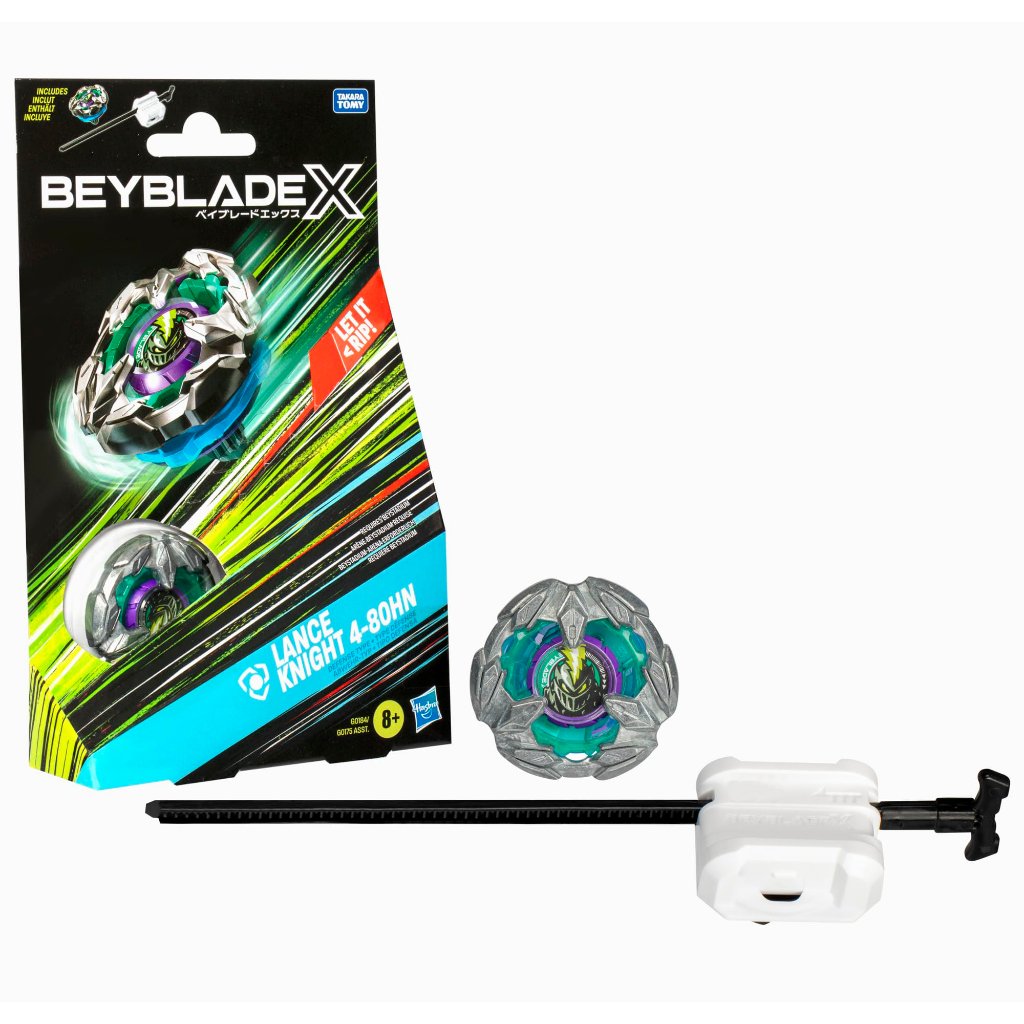 Beyblade BBX Lance Knight Defense – Burst-Kreisel, 3 Komponenten, Austauschbar, Sammeln & Kämpfen Ab 3 Jahren