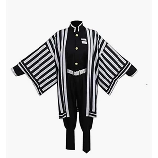 MANTO KIMONO DEMON SLAYER IGURO OBANAI COSPLAY KIMONO INFANTIL E ADULTO