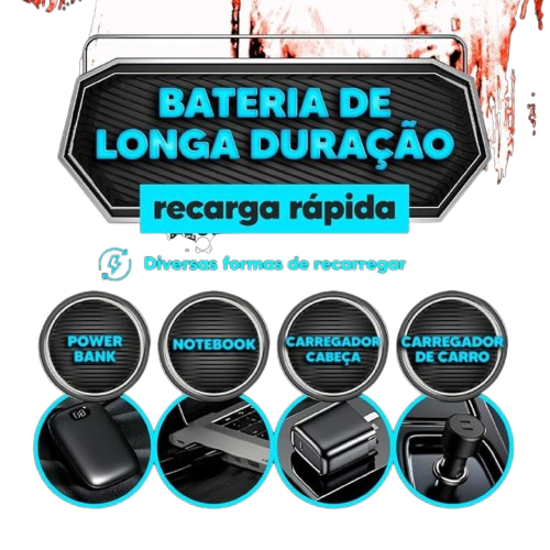 Lanterna Tática Recarregável Onex Lan 7059 LED P50 1200 Lúmens
