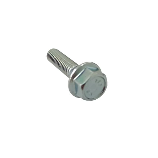 Parafuso Sextavado Flangeado M6 x 25mm Rosca Parcial Zincado Classe 8.8 Parafuso Máquina 6x25 Chave 10