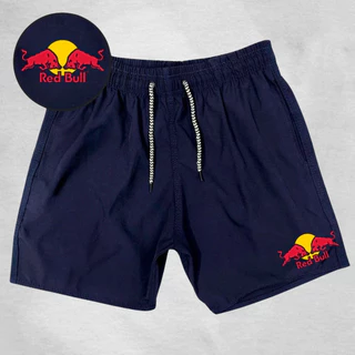 Bermuda Masculino Elastano Modelo Academia - Red Bu_ll - Esportivo Ideal para lazer corridas e esportes Promoção