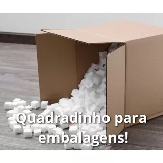 QUADRADINHO DE ISOPOR PARA EMABALAGENS 170 LITROS - ENVIO IMEDIATO
