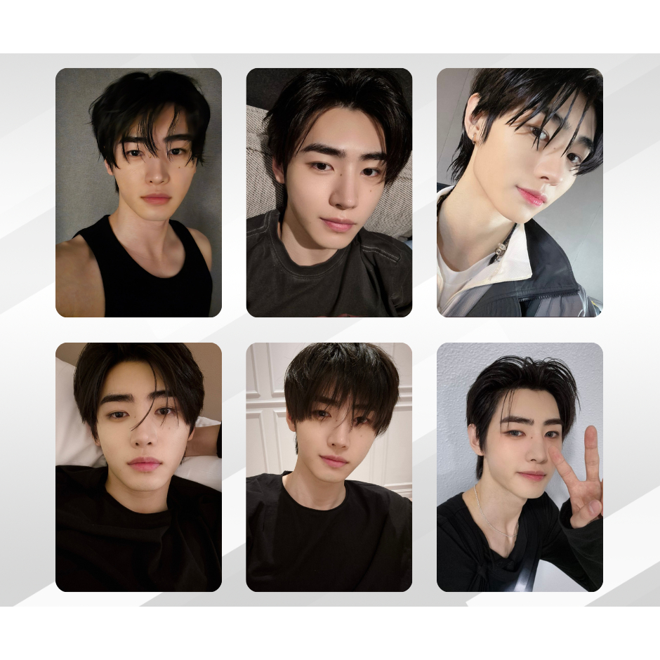 ENHYPEN - Photocards fanmade SELCAS - Sunghoon - Heeseung - Sunoo
