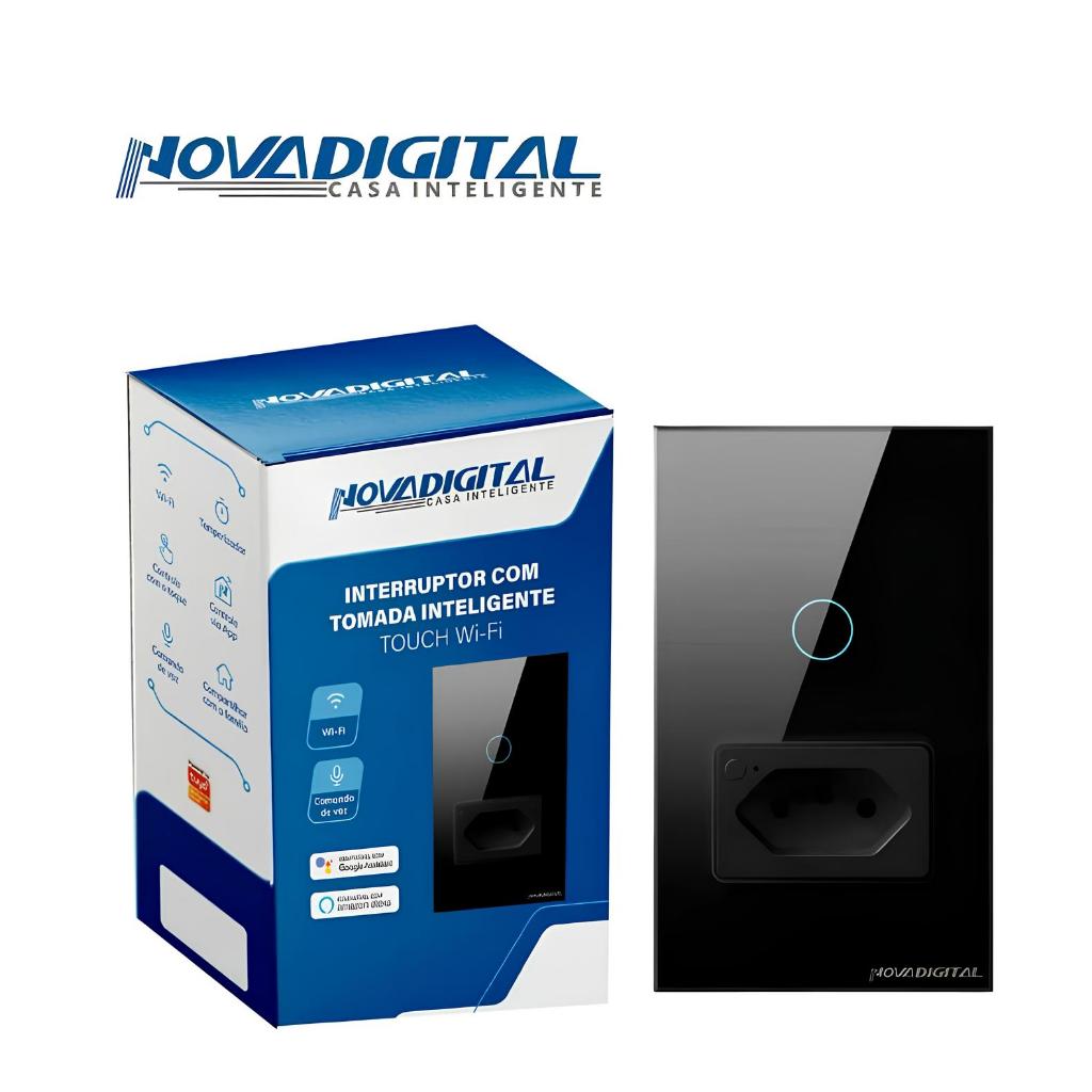 Interruptor Tomada Inteligente Touch Novadigital