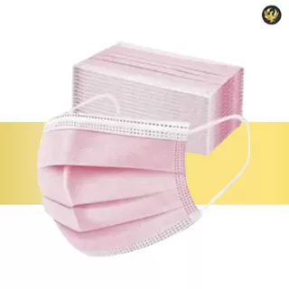 Máscara Descartável ROSA Tripla Camada Adulto com 50 Unidades - em Oferta na Shopee