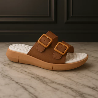 Chinelo Ortopedico Feminino Esporão Massageador Macio Sandalia Papete Chinelo Rasteira