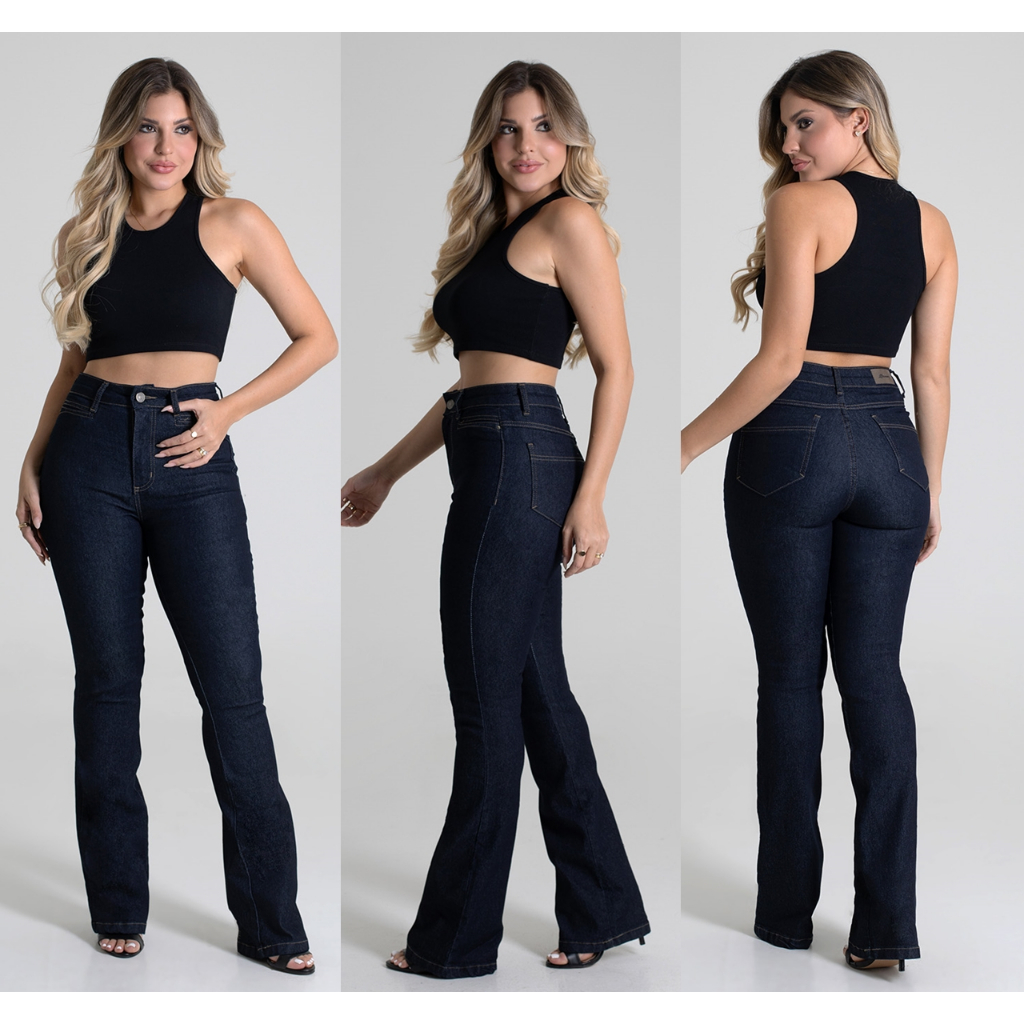 Boot Cut CalÃ§a Flare Sawary Boot Cut Sawary Jeans Sawary Modela