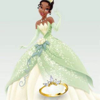 Coleção Princesas da Disney - Anel Tiana
