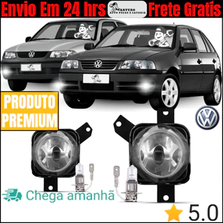 Dir\Esq Farol Milha Gol G3 Saveiro Parati 1999 2000 01 02 03 2004 2005 Auxiliar Todos Os Modelos
