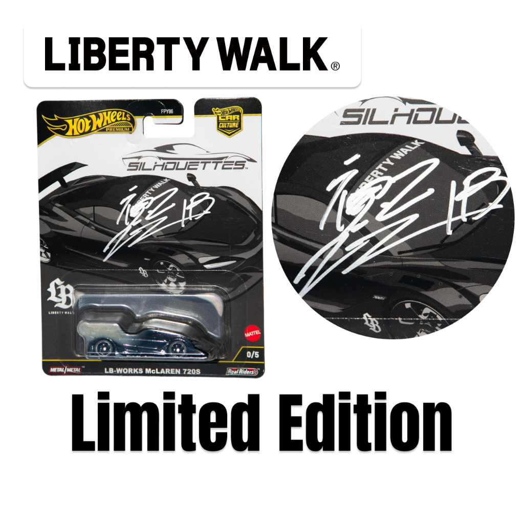 Liberty Walk HOTWHEELS 1/64 LB-WORKS Mclaren 720S