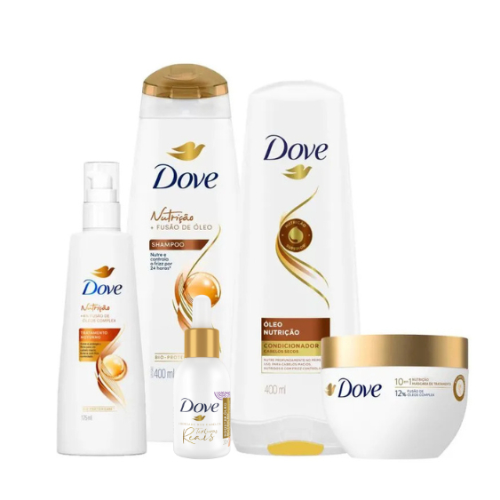 Kit Completo Dove Nutrição. (2-5 itens) | Shopee Brasil