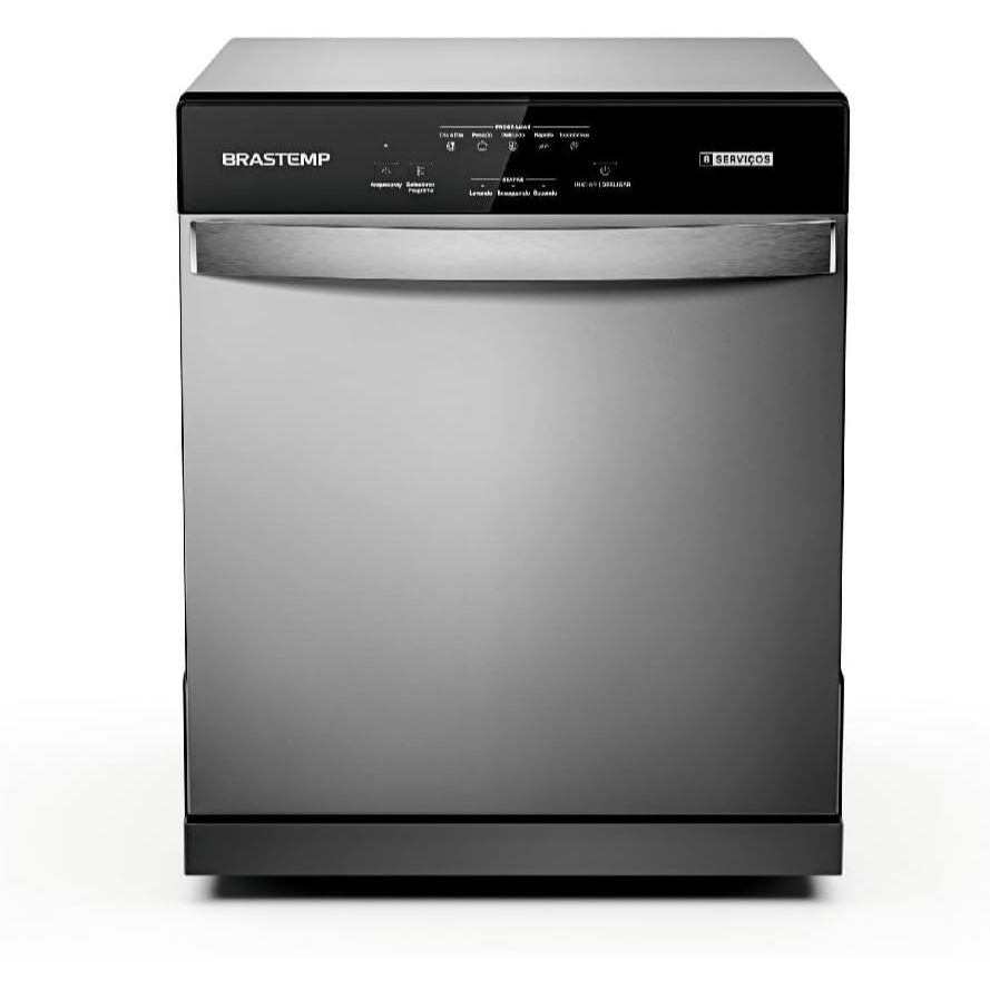 Lava Louças 8 Serviços Brastemp Cinza - BLF08BS 220V