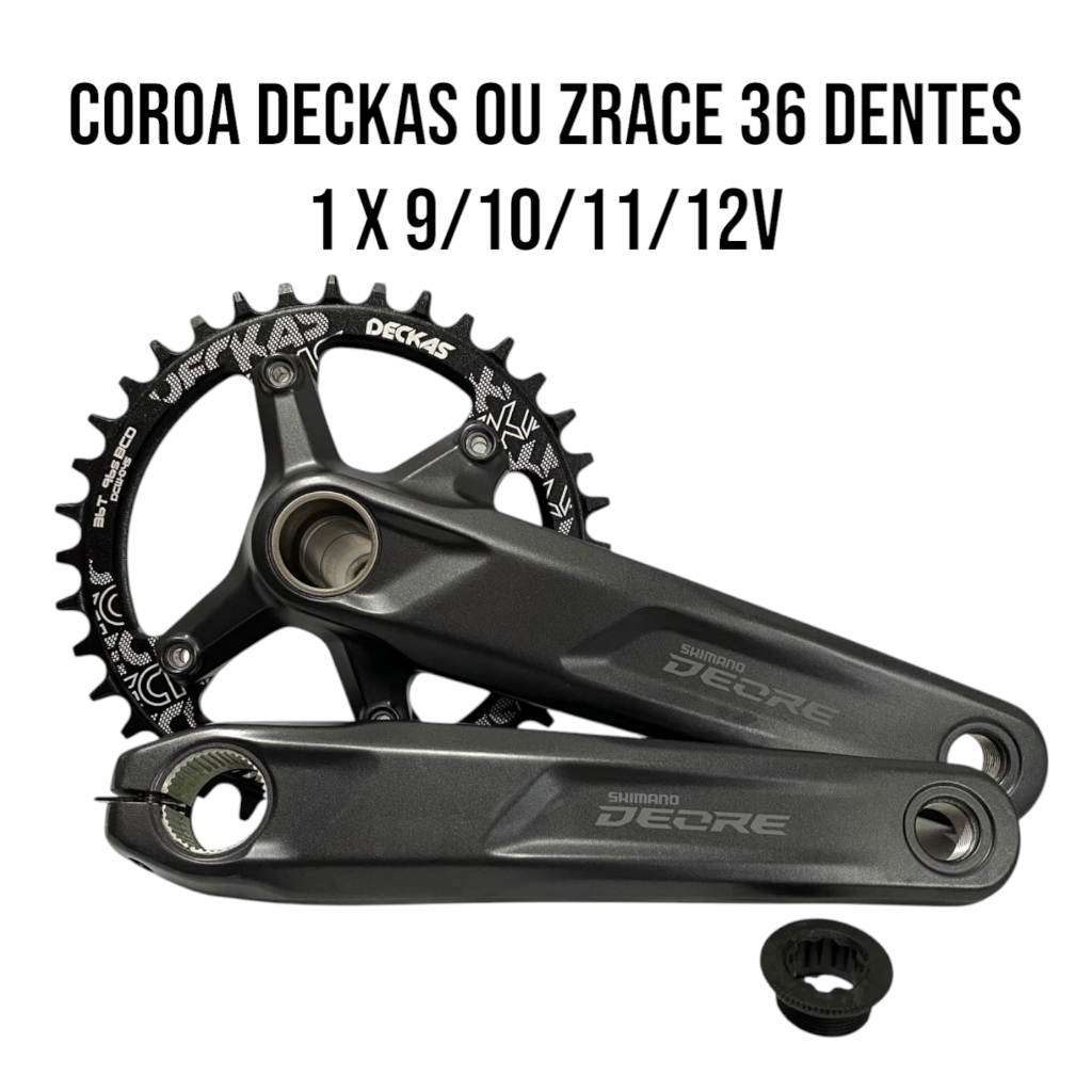 Kit Relação Shimano Deore M5100 1x11v 11/51D 32/34/36/38D | Shopee