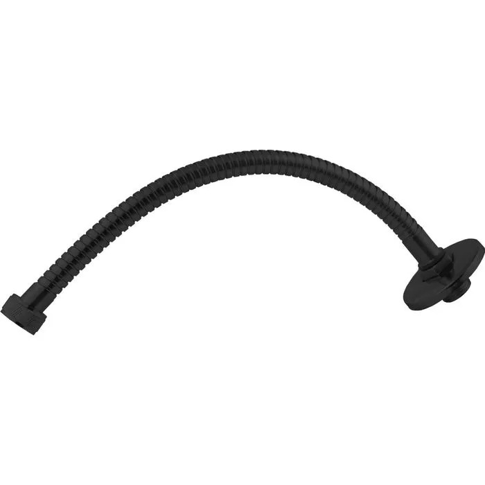 Engate Rabicho Para Pia Flexivel Aço Inox 60 Cm Preto Black Metal