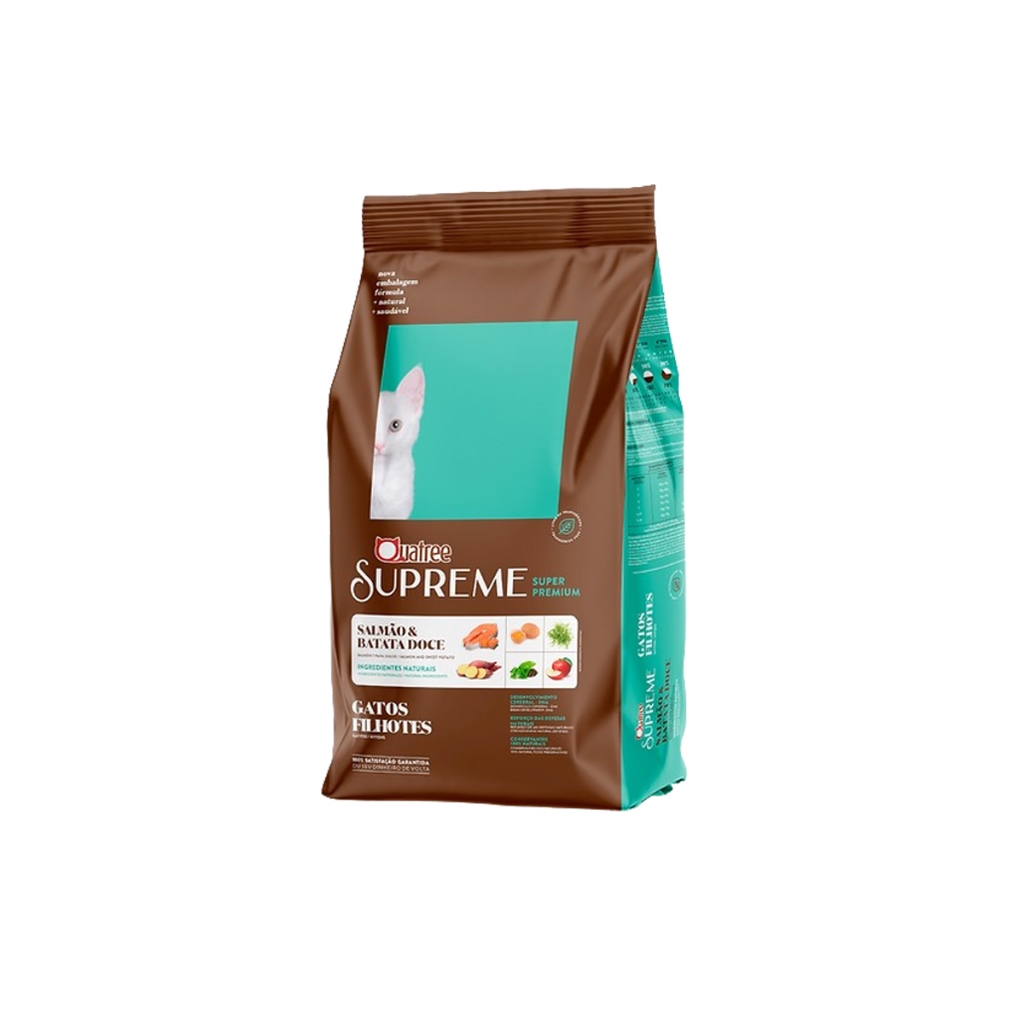 Raçao Quatree Supreme Gatos Filhotes 10.1kg