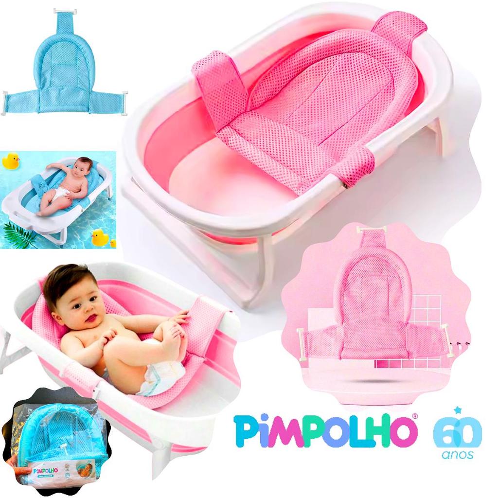 Rede de Proteção Para Banho de Bebe Pimpolho Infantil Redinha Bebê para ...