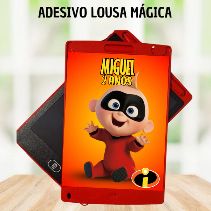 Adesivo para o verso da Lousa Mágica de 8,5 polegadas - 14cm x18,3cm ...