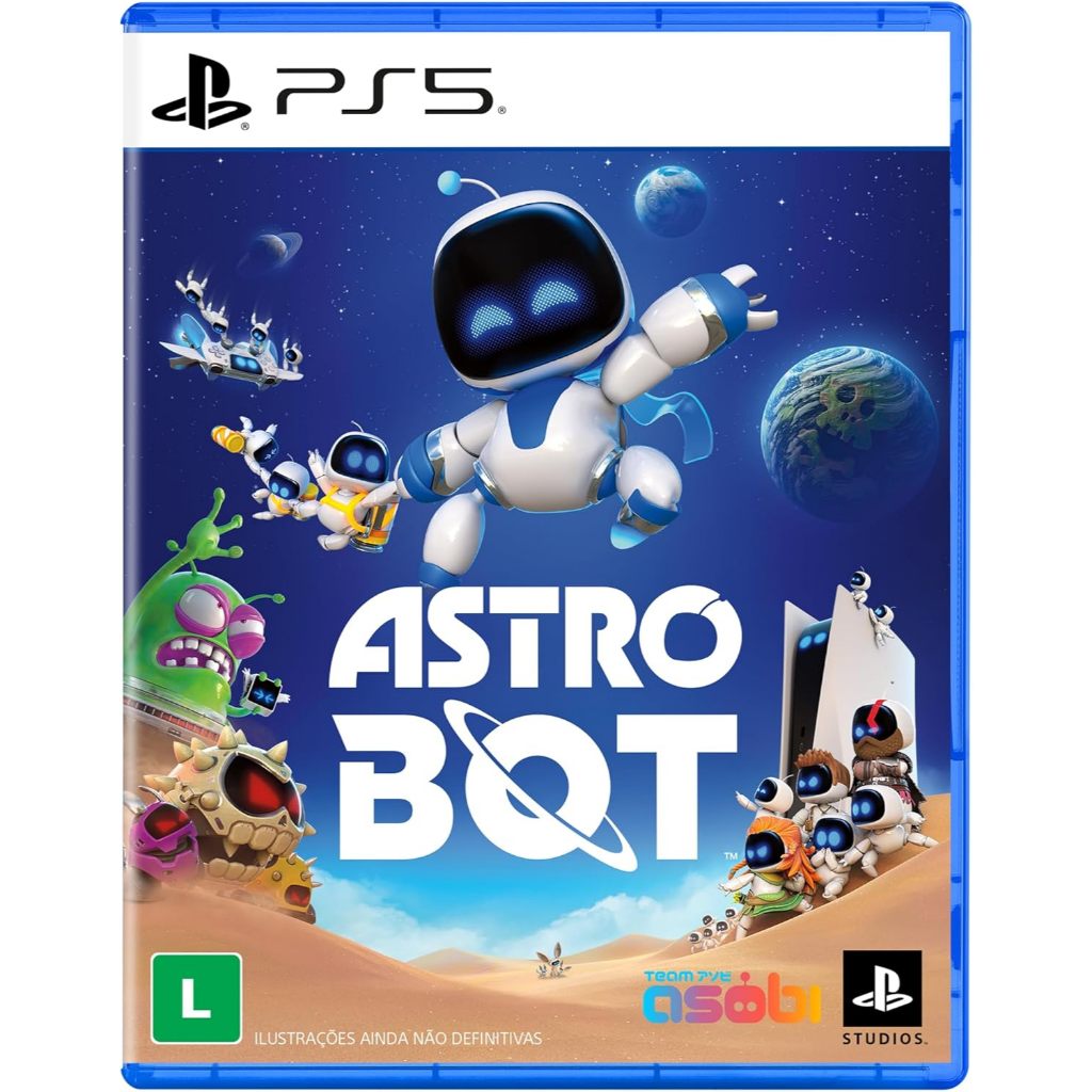 Jogo Astro Bot PS5 Midia Fisica Lacrado Original