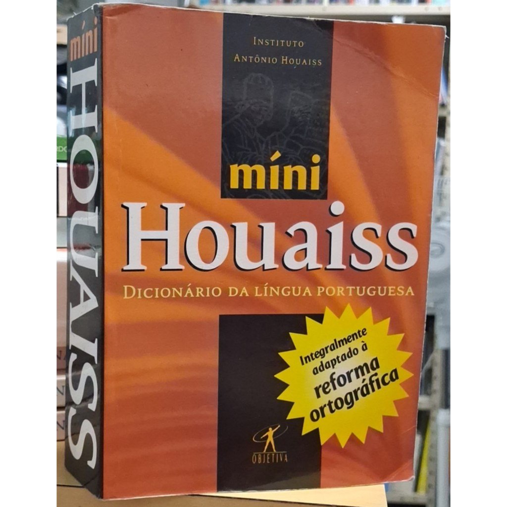 Minidicionário houaiss da língua portuguesa (otimo estado) | Shopee Brasil
