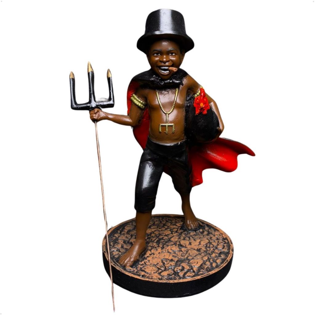 Imagem Exu Mirim (R) - Resina - Umbanda Candomble | Shopee Brasil