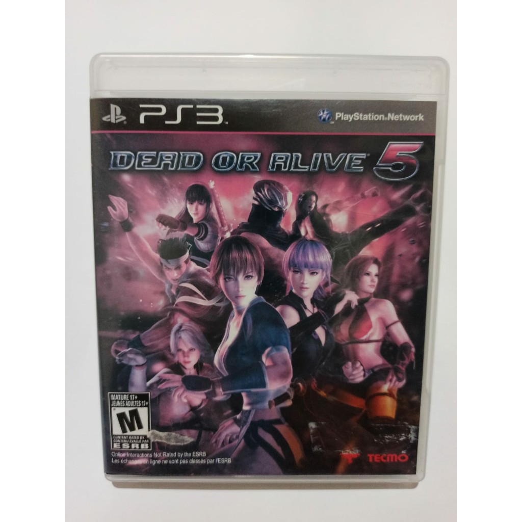 Dead Or Alive 5 - Ps3 - Original - Mídia Física | Shopee Brasil
