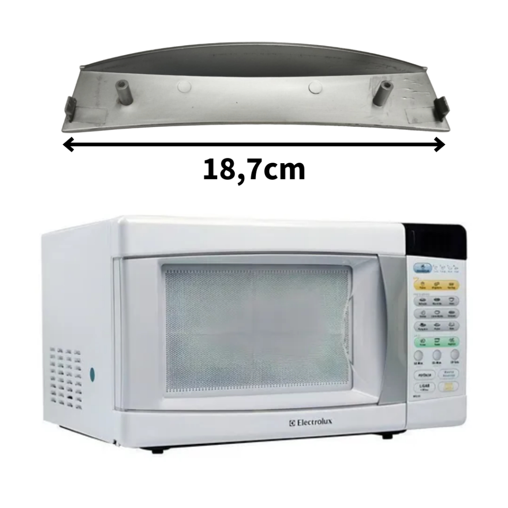 Puxador Porta Micro-ondas Modelos ME21S ME28S ME28X MEF28 MEF30