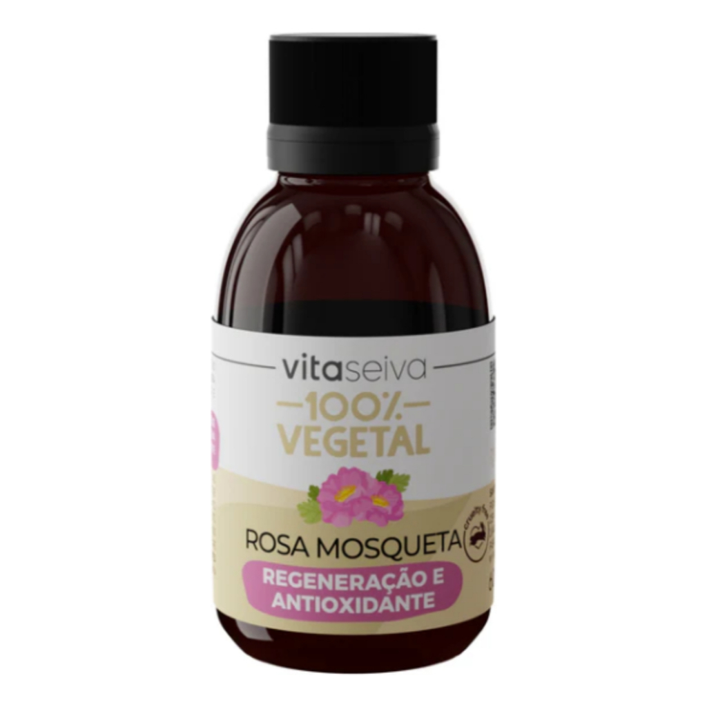 Oleo De Rosa Mosqueta Para Cabelo 100% Óleo Vegetal 60ml | Shopee Brasil