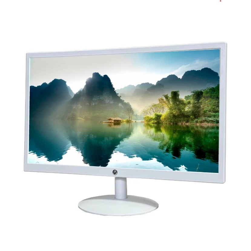 MONITOR LED 20 BRAZIL PC BRANCO VESA WIDESCREEN | Shopee Brasil