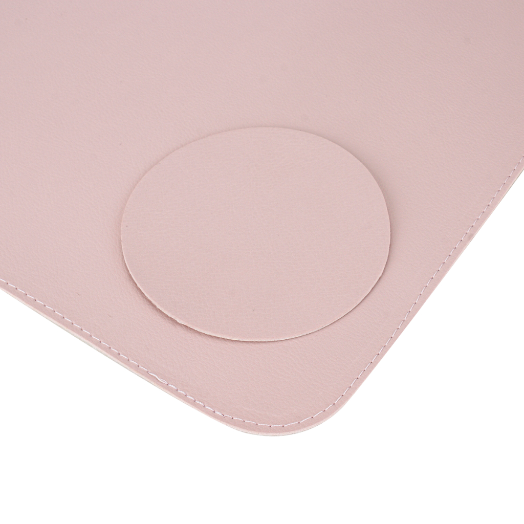 MousePad Grande Rosa Desk Pad Couro Gamer Office | Shopee Brasil