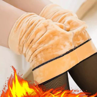 ROMANTIC CROWN Meia-Calça Térmica Feminina para Frio Revestimento de Pele Quente e Super Elástica em Oferta na Shopee