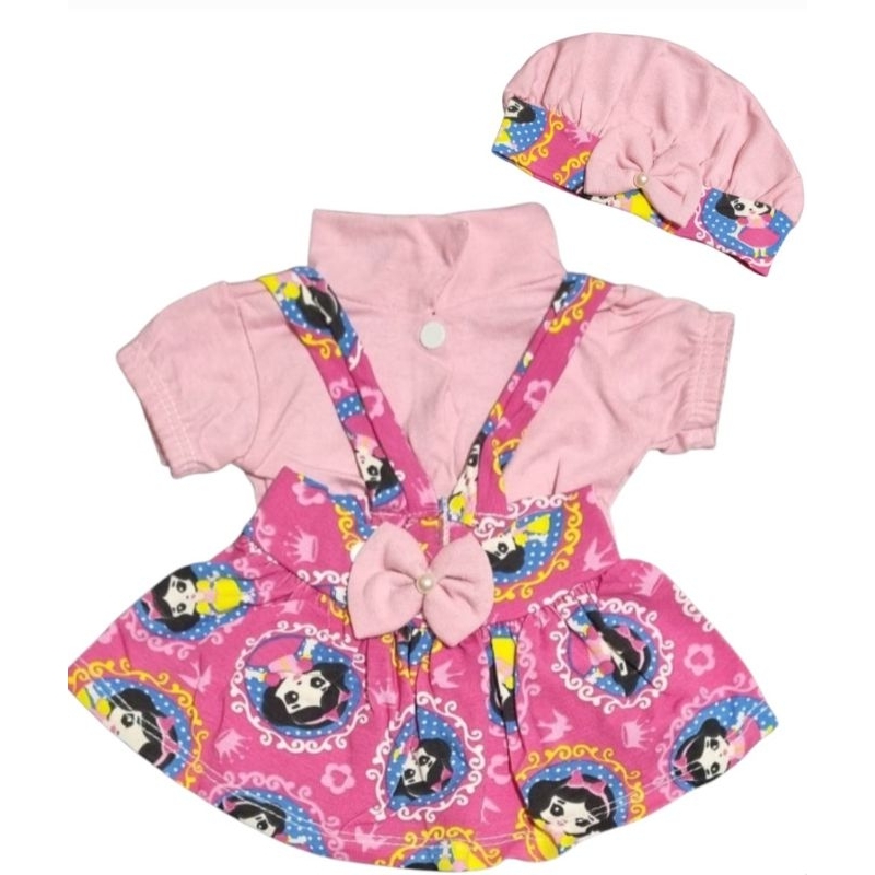 kit Roupa Bebe Reborn Jardineira Menina Bebe Realista | Shopee Brasil
