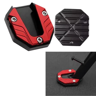 Capa Descanso Cavalete Protetor Pezinho Antiderrapante para Moto em Alumínio