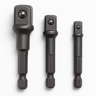 Jogo Adaptador Segurador de Soquete 1/4 3/8 1/2 Cromo Vanádio para Parafusadeira Elétrica