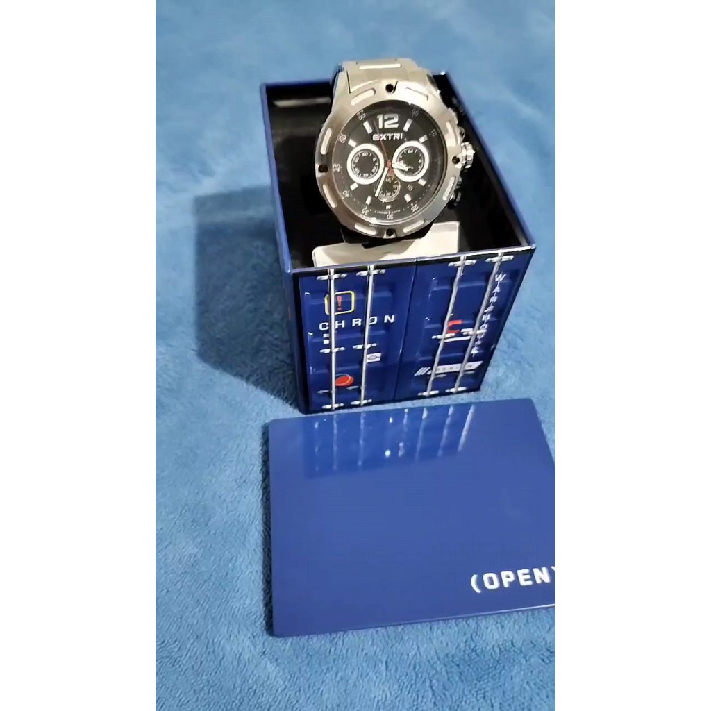 Relógio EXTRI X6036 - Presente Masculino, Quartzo, Cronógrafo