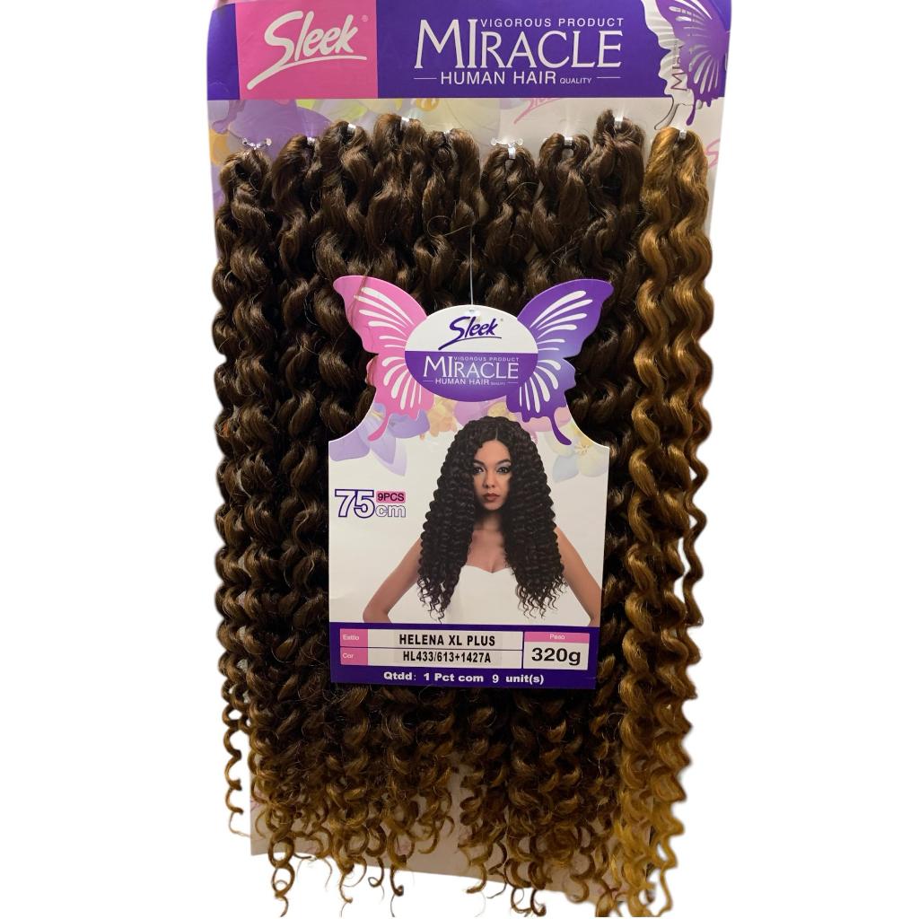 Cabelo Para Crochet Braids Human Hair Miracle 75cm + Agulha