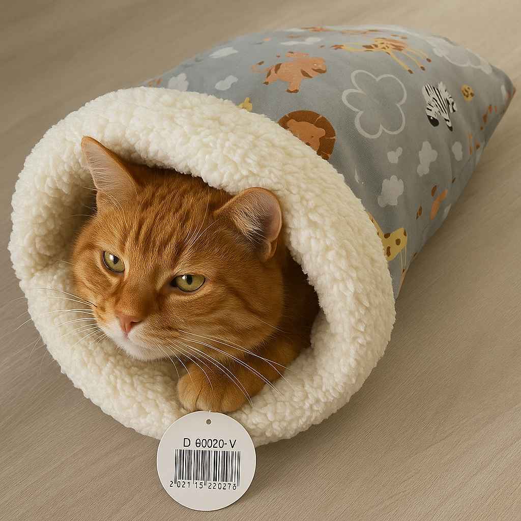 Caminha Toca Para Gatos Saco De Dormir Cama Sherpa Pelucia | Shopee Brasil